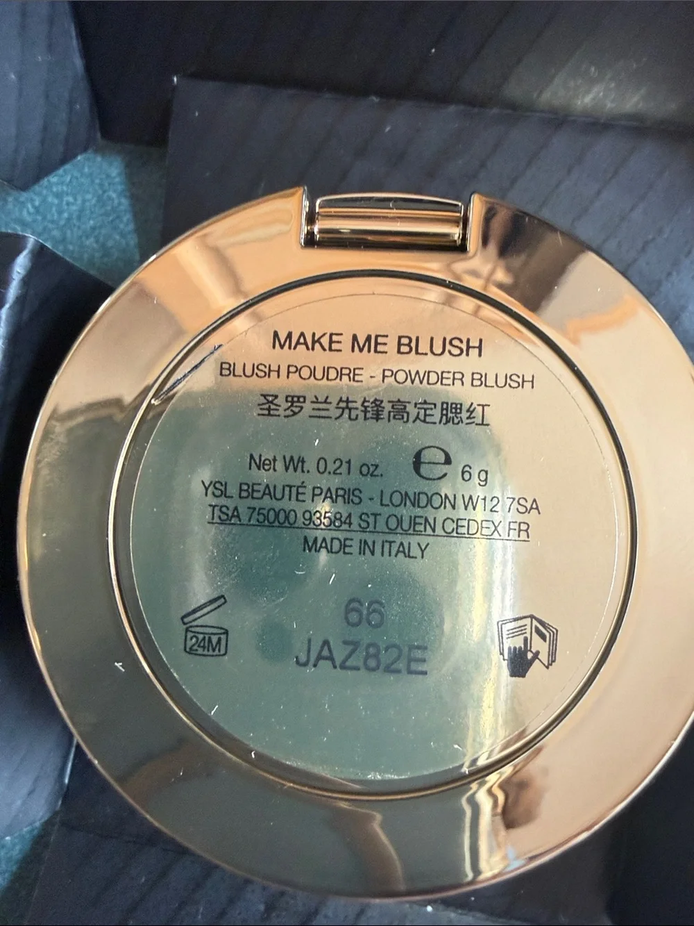 Yves Saint Laurent Vibrant Fuchsia Blush Compact - “MAKE ME BLUSH” - MWT